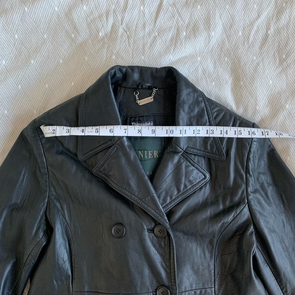 Black Leather Jacket - Women's - Danier - Genuine Leather - M - Picture 6 of 12